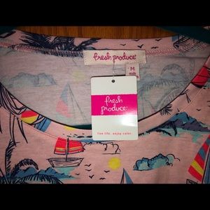Fresh Produce sailboat t-shirt. This brand isn’t even made anymore. Unworn.
